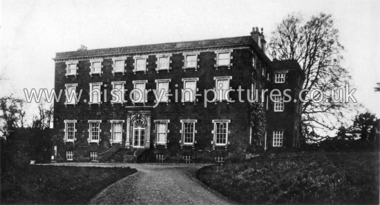 The Hall, Brixworth, Northamptonshire. c.1910.